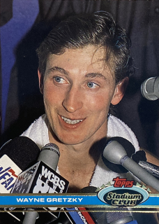 1991-92 Topps Stadium Club #001 Wayne Gretzky