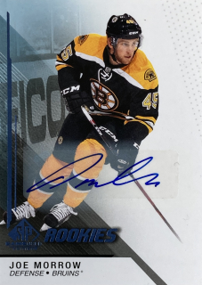 2014-15 SP Game Used #138 Joe Morrow - ROOKIE BLUE AUTOGRAPH