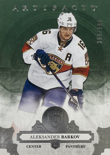 2017-18 Artifacts #108 Aleksander Barkov - EMERALD PARALLEL /599