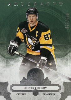 2017-18 Artifacts #115 Sidney Crosby - EMERALD PARALLEL /599