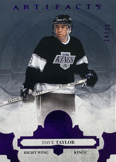 2017-18 Artifacts #132 Dave Taylor - PURPLE PARALLEL /20
