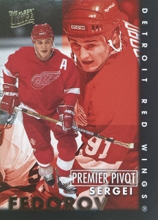 1995-96 Fleer Ultra PP #01of10 Sergei Fedorov - PREMIER PIVOT