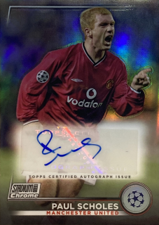2022/23 Stadium Club Chrome #CA-PS Paul Scholes - AUTOGRAPH