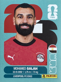 2026 FIFA World Cup Stickers #EGY17 Mohamed Salah