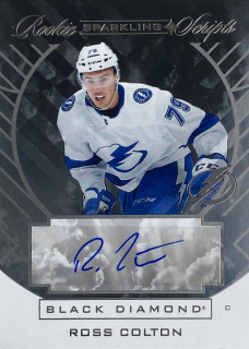 2021-22 Black Diamond #SC-RC Ross Colton - ROOKIE SPARKLING SCRIPTS