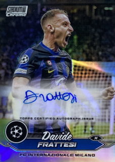 2023/24 Topps Chrome UCL #CA-DF Davide Frattesi