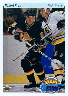 1990-91 Upper Deck #528 Robert Kron - YOUNG GUNS