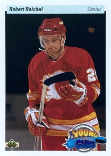 1990-91 Upper Deck #533 Róbert Reichel - YOUNG GUNS